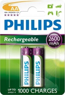 Philips Rechargeable AA 2700 mAh 2'li (R6B2A270/97) Kalem Pil kullananlar yorumlar